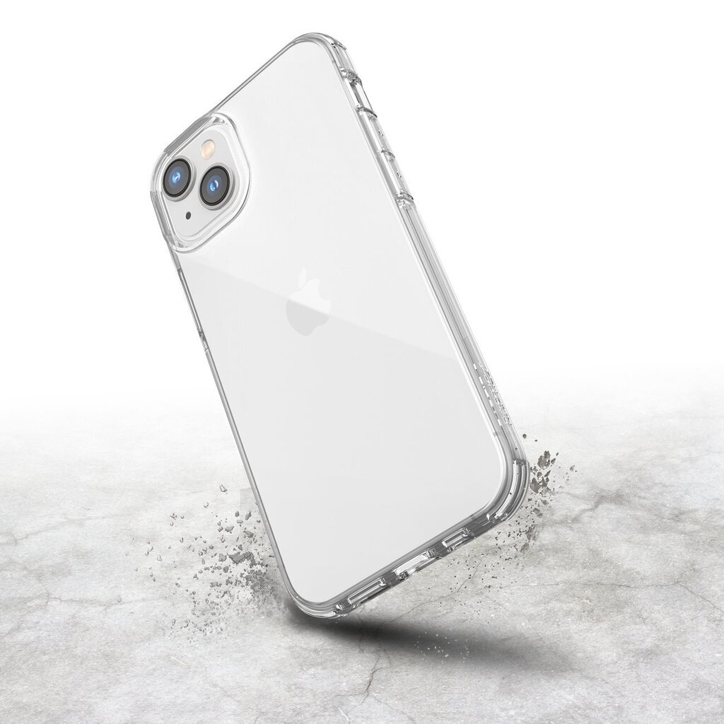 Telefoniümbris Raptic X-Doria Clear Case iPhone 14 Plus armored clear cover, läbipaistev цена и информация | Telefonide kaitsekaaned ja -ümbrised | hansapost.ee