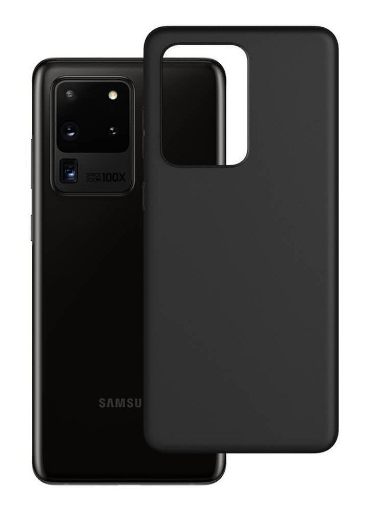 Telefoniümbris 3mk Matt Case Samsung S916 S23 Plus 5G, must hind ja info | Telefonide kaitsekaaned ja -ümbrised | hansapost.ee