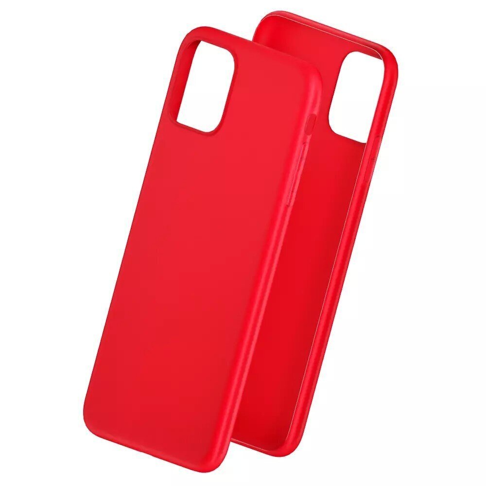 Telefoniümbris 3mk Matt Case Samsung S916 S23 Plus 5G, punane hind ja info | Telefonide kaitsekaaned ja -ümbrised | hansapost.ee