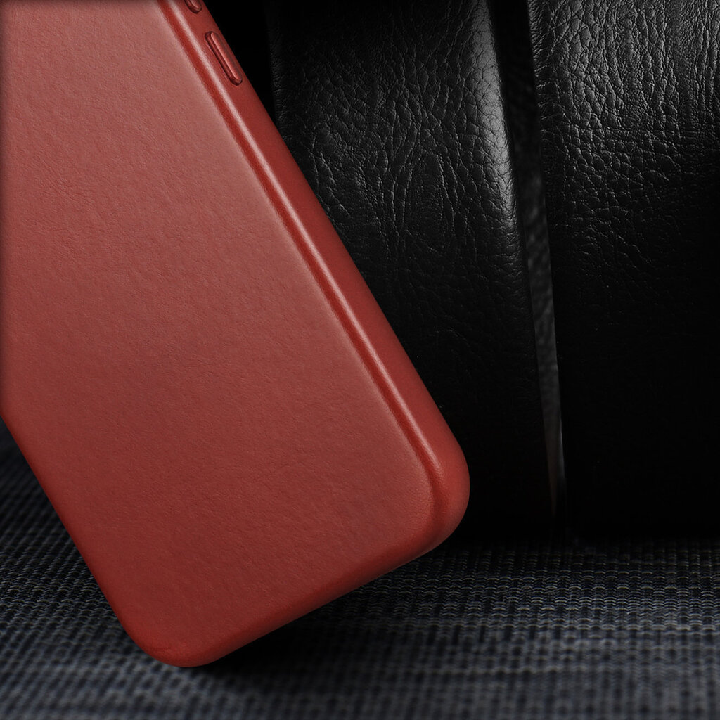 Telefoniümbris Dux Ducis Naples case for iPhone 13 Pro Max leather cover, punane цена и информация | Telefonide kaitsekaaned ja -ümbrised | hansapost.ee