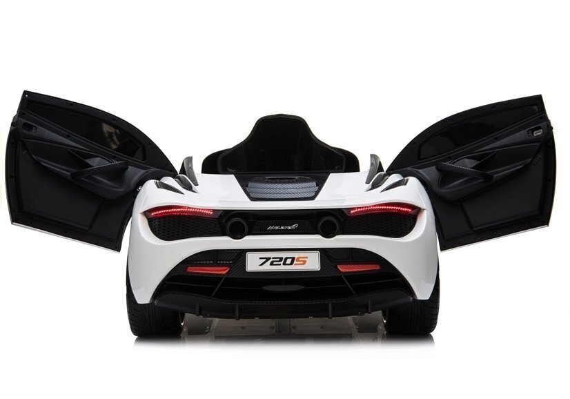 Ühekohaline laste elektriauto McLaren 720S, valge цена и информация | Laste elektriautod | hansapost.ee