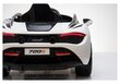 Ühekohaline laste elektriauto McLaren 720S, valge цена и информация | Laste elektriautod | hansapost.ee