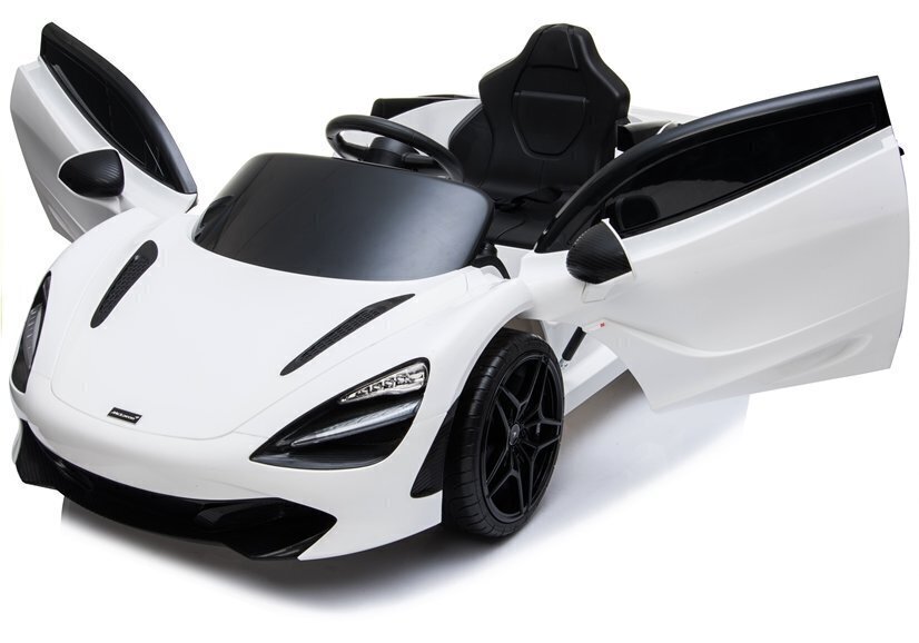 Ühekohaline laste elektriauto McLaren 720S, valge цена и информация | Laste elektriautod | hansapost.ee
