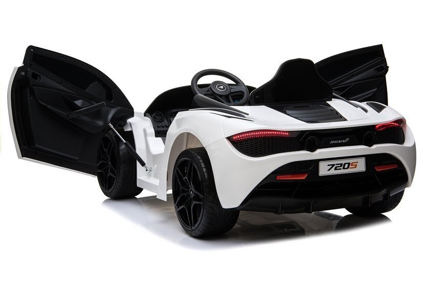 Ühekohaline laste elektriauto McLaren 720S, valge hind ja info | Laste elektriautod | hansapost.ee