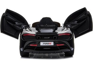 Одноместный детский электромобиль McLaren 720S, черный цена и информация | Электромобили для детей | hansapost.ee