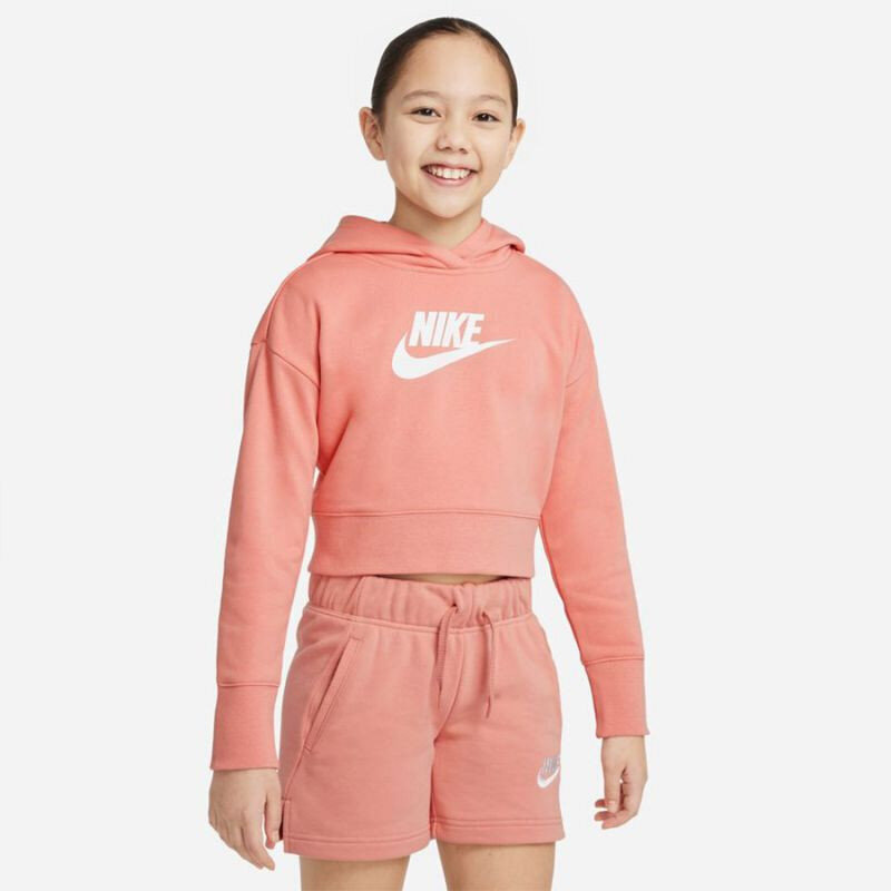 Tüdrukute dressipluus Nike Sportswear Club Jr цена и информация | Kampsunid, vestid ja jakid tüdrukutele | hansapost.ee