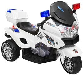 Электрический мотоцикл с маяками белый цена и информация | Электромобили для детей | hansapost.ee