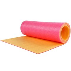 Туристический коврик Royokamp, 180 x 50 x 1,2 см, розовый/оранжевый цена и информация | Надувные матрасы и мебель | hansapost.ee