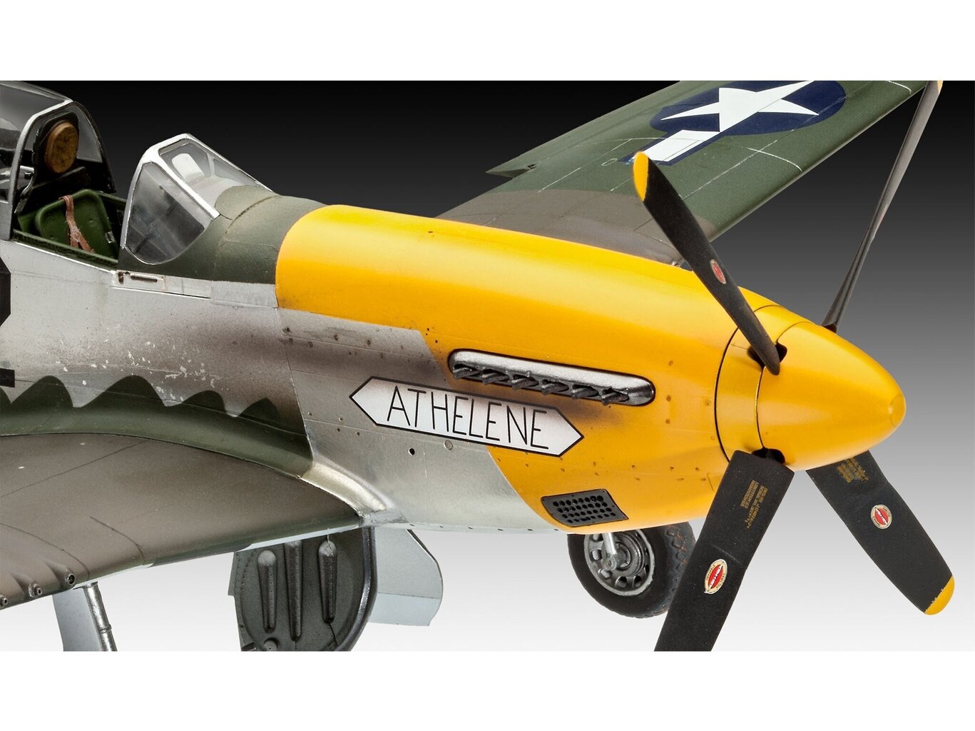 Revell - P-51D Mustang, 1/32, 03944 цена и информация | Klotsid ja konstruktorid | hansapost.ee