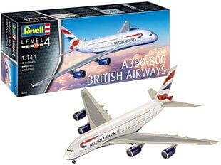 Revell - A380-800 British Airways, 1/144, 03922 цена и информация | Конструкторы и кубики | hansapost.ee