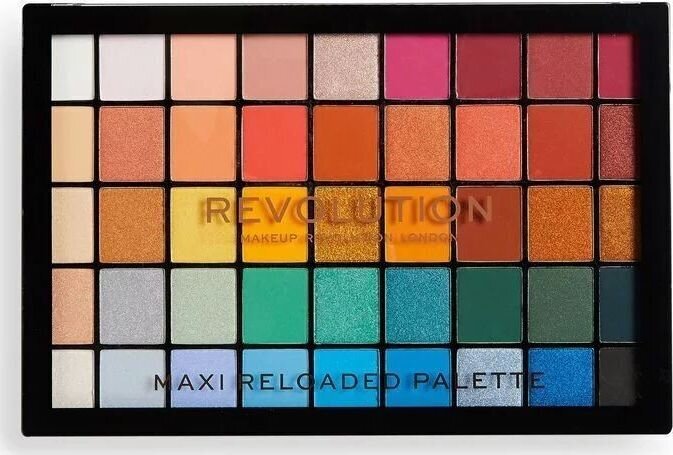 Lauvärvipalett Makeup Revolution Maxi Reloaded Palette Big Shot цена и информация | Lauvärvid, ripsmetušid ja silmapliiatsid | hansapost.ee