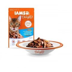 Влажный корм для кошек Iams Adult, 85 г цена и информация | Консервы для кошек | hansapost.ee