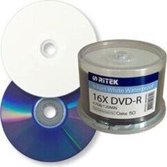 Traxdata DVD-R 4,7 ГБ 16x белый, водонепроницаемый цена и информация | Виниловые пластинки, CD, DVD | hansapost.ee