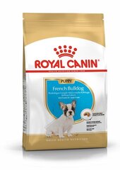 Royal Canin для собак породы французский бульдог Junior, 1 кг цена и информация | Сухой корм для собак | hansapost.ee