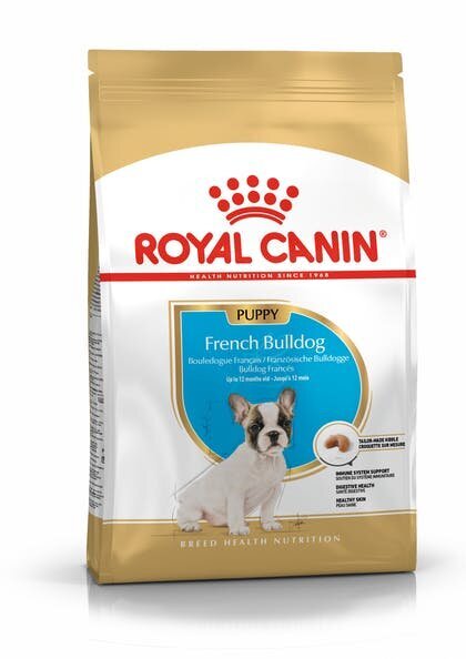 Royal Canin Prantsuse buldogi tõugu koertele Junior, 1 kg цена и информация | Koerte kuivtoit ja krõbinad | hansapost.ee