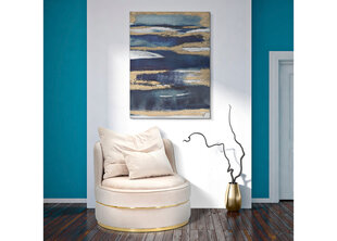 Картина Dark Blue цена и информация | Настенные деревянные декорации | hansapost.ee