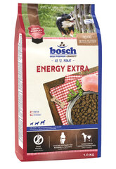 Bosch Petfood Energy Ekstra (High Premium) 1kg hind ja info | Koerte kuivtoit ja krõbinad | hansapost.ee