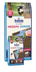 Сухой корм Bosch Petfood Medium Junior (High Premium) 15кг+1кг В ПОДАРОК! цена и информация | Сухой корм для собак | hansapost.ee