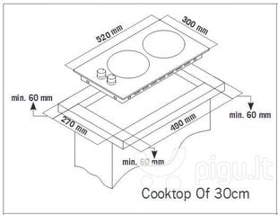 Schlosser THG315CFFFD price and information | Pliidiplaadid | hansapost.ee