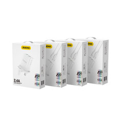 Dudao UK 2xUSB-A 2.4A, USB-A - Lightning цена и информация | Зарядные устройства для телефонов | hansapost.ee