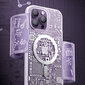 Kingxbar PQY Geek iPhone 14 Pro Max MagSafe, hõbedane цена и информация | Telefonide kaitsekaaned ja -ümbrised | hansapost.ee