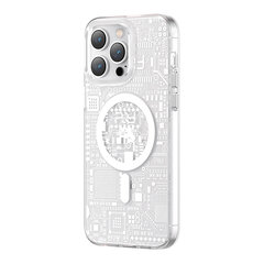 Kingxbar PQY Geek iPhone 14 Pro Max MagSafe, hõbedane hind ja info | Telefonide kaitsekaaned ja -ümbrised | hansapost.ee