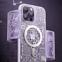 Kingxbar PQY Geek iPhone 14 Plus MagSafe, kuldne цена и информация | Чехлы для телефонов | hansapost.ee