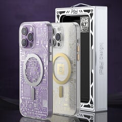Kingxbar PQY Geek для iPhone 14 Pro MagSafe, серебро цена и информация | Чехлы для телефонов | hansapost.ee