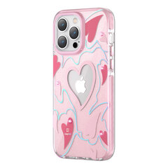 Kingxbar Heart Star для iPhone 14 Pro Max, розовый цена и информация | Чехлы для телефонов | hansapost.ee