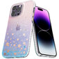 Kingxbar Heart Star iPhone 14 Pro Max, roosa цена и информация | Telefonide kaitsekaaned ja -ümbrised | hansapost.ee