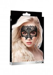 Ouch! сексуальная маска для лица Princess Black Lace Mask, черная цена и информация | БДСМ и фетиш | hansapost.ee
