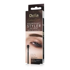 Kulmupliiats Delia Eyebrow Expert 3.0 brown, 11ml цена и информация | Карандаши, краска для бровей | hansapost.ee