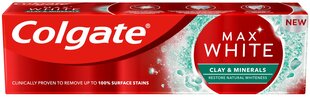 Hambapasta Colgate Max White Clay&Minerals 75ml hind ja info | Colgate Parfüümid, lõhnad ja kosmeetika | hansapost.ee