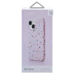Telefoniümbris Uniq etui Coehl Terrazzo iPhone 13 6,1", roosa цена и информация | Чехлы для телефонов | hansapost.ee