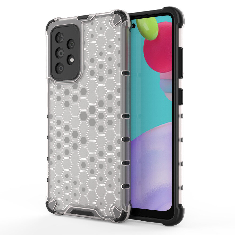 Telefoniümbris Honeycomb Case armor cover with Tpu Bumper for Samsung Galaxy A52s 5G / A52 5G / A52 4G, läbipaistev цена и информация | Telefonide kaitsekaaned ja -ümbrised | hansapost.ee