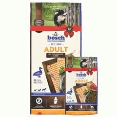 Bosch HPC корм для взрослых собак с уткой и рисом 15 кг + 3 кг цена и информация | Bosch Petfood Товары для животных | hansapost.ee