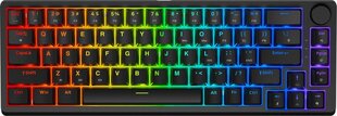 Krux ATAX 65% Pro RGB Wireless Gateron Yellow Pro hind ja info | Klaviatuurid | hansapost.ee