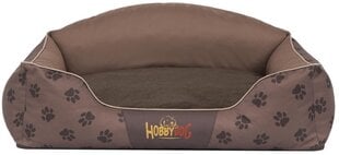 Лежак Hobbydog XL, коричневый цена и информация | Лежаки, домики | hansapost.ee