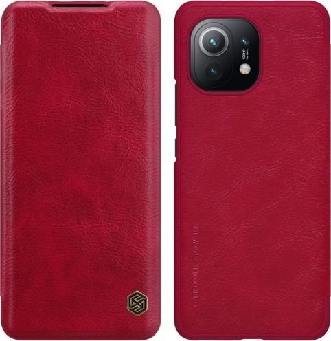 Nillkin Qin Xiaomi Mi 11, punane hind ja info | Telefonide kaitsekaaned ja -ümbrised | hansapost.ee