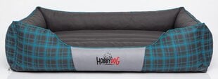 Hobbydog лежак Prestige L окошки, синий цена и информация | Лежаки, домики | hansapost.ee