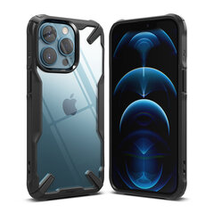 Telefoniümbris Ringke Fusion X durable PC Case with Tpu Bumper for iPhone 13 Pro Max, must hind ja info | Telefonide kaitsekaaned ja -ümbrised | hansapost.ee
