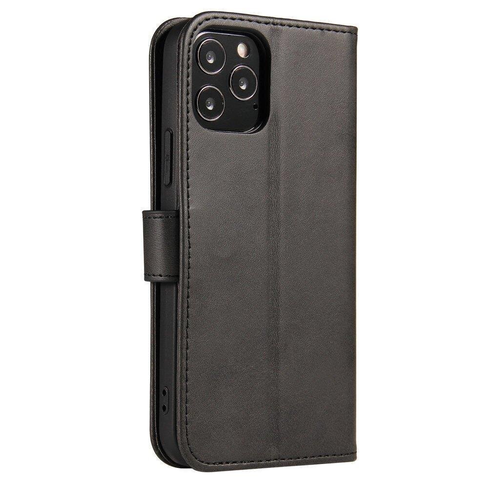 Telefoniümbris Magnet Case Elegant Case Cover Flip Cover for Xiaomi Redmi Note 11 Pro + 5G / 11 Pro 5G / 11 Pro, must цена и информация | Telefonide kaitsekaaned ja -ümbrised | hansapost.ee