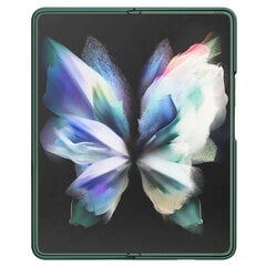 Telefoniümbris Nillkin CamShield Silky Silicone Case Cover with Camera Cover for Samsung Galaxy Z Fold 3, roheline цена и информация | Чехлы для телефонов | hansapost.ee