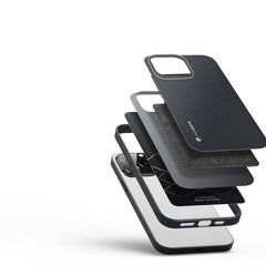Telefoniümbris Dux Ducis Fino case cover made of nylon material iPhone 14 Pro Max, must hind ja info | Telefonide kaitsekaaned ja -ümbrised | hansapost.ee