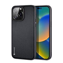 Telefoniümbris Dux Ducis Fino case cover made of nylon material iPhone 14 Pro Max, must цена и информация | Чехлы для телефонов | hansapost.ee