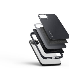 Telefoniümbris Dux Ducis Fino case cover nylon-covered iPhone 14, must hind ja info | Telefonide kaitsekaaned ja -ümbrised | hansapost.ee