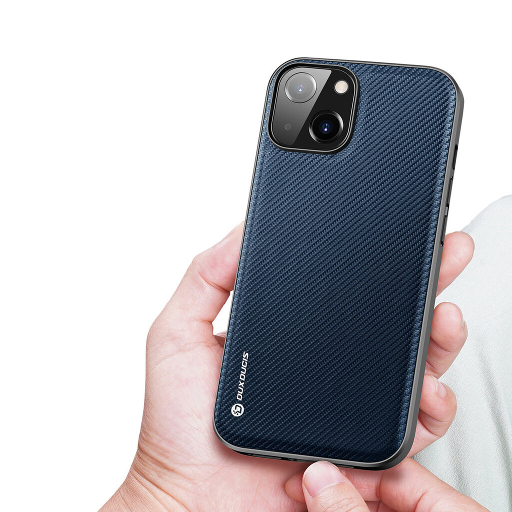 Telefoniümbris Dux Ducis Fino case cover nylon-covered iPhone 14, sinine hind ja info | Telefonide kaitsekaaned ja -ümbrised | hansapost.ee