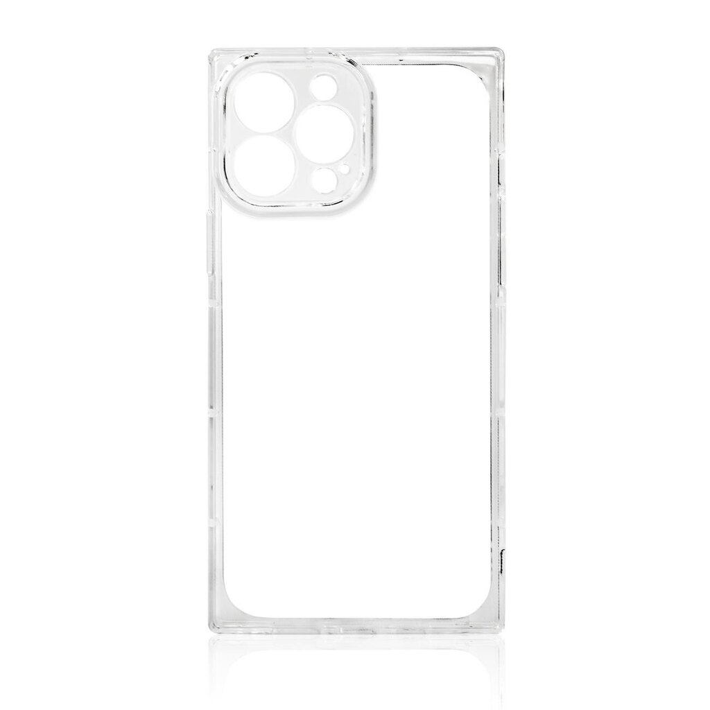 Telefoniümbris Square Clear Case case for iPhone 12, läbipaistev цена и информация | Telefonide kaitsekaaned ja -ümbrised | hansapost.ee