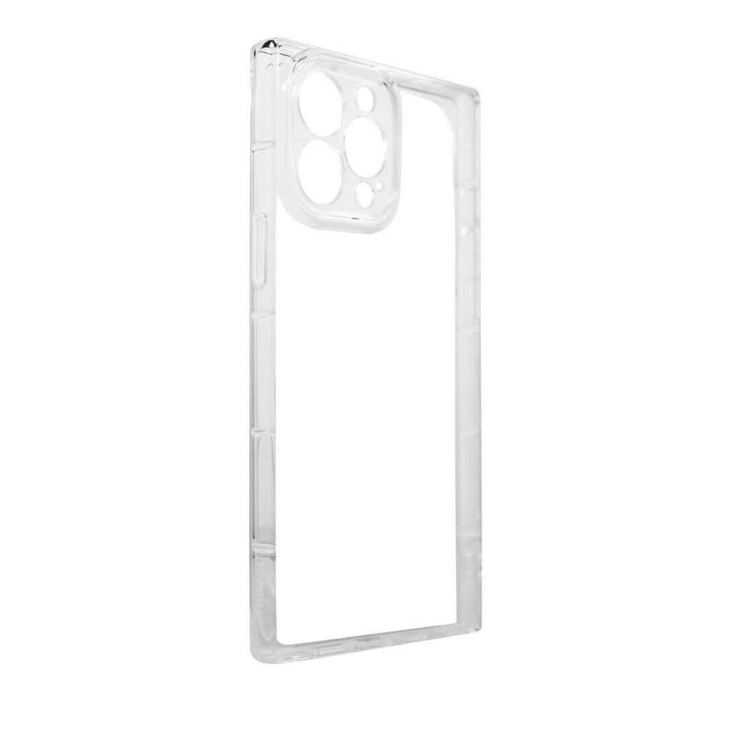 Telefoniümbris Square Clear Case for iPhone 12 Pro Max transparent gel cover, läbipaistev цена и информация | Telefonide kaitsekaaned ja -ümbrised | hansapost.ee