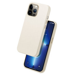 Telefoniümbris Dux Ducis Roma leather case for iPhone 13 Pro Max elegant genuine leather case, valge hind ja info | Telefonide kaitsekaaned ja -ümbrised | hansapost.ee